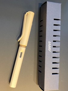 Lamy 1236337 020 Füller F Feder Sonderedition Cream NEU