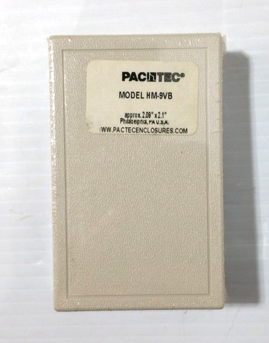 Lot of 5 - PacTec HM-9VB - Project Box - Plastic with Battery Compartment - NEW - Picture 2 of 4