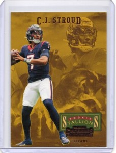 2023 Contenders Football Card CJ STROUD Bronze Rookie Stallions Texans