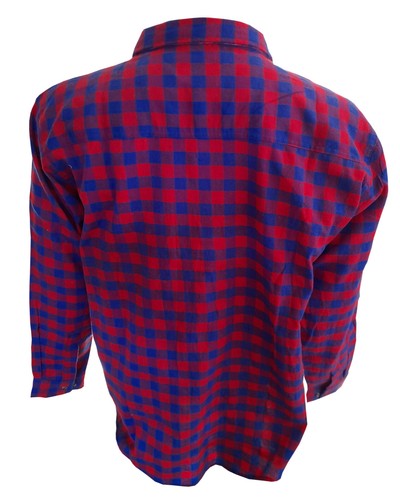 Mens Flannel Shirt Check Cotton Yarn Dyed Brushed Long Sleeve Plus Sizes - Picture 12 of 26