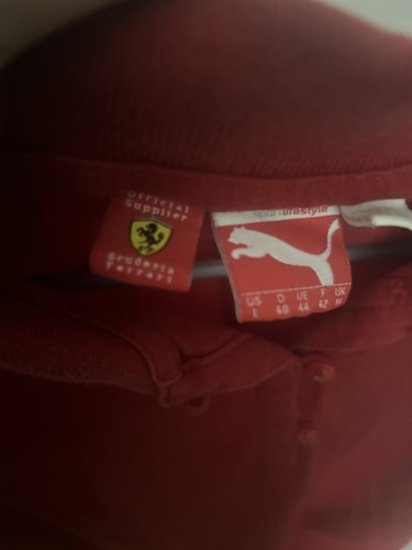 Ferrari Puma Damen Polo Größe Large rot - Bild 4 von 8