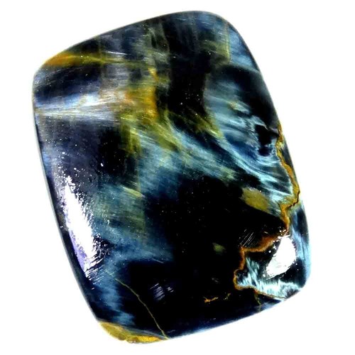 56.25Cts. 29X38X5mm 100% Natural Designer Power Pietersite Cushion Cab Gemstone - Picture 1 of 5