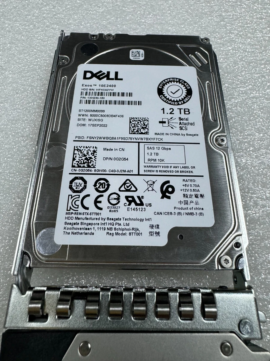 DELL ST1200MM0099 1.2TB 10K SAS 2.5