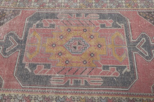 Alfombras para área, alfombras geométricas, alfombra vintage, alfombra turca, alfombra de área de 6,8x4 pies - Imagen 6 de 10