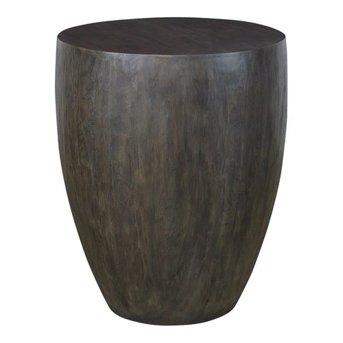 Uttermost Lark Farmhouse Style Minimalist Wooden End Table in Walnut - Picture 1 of 4