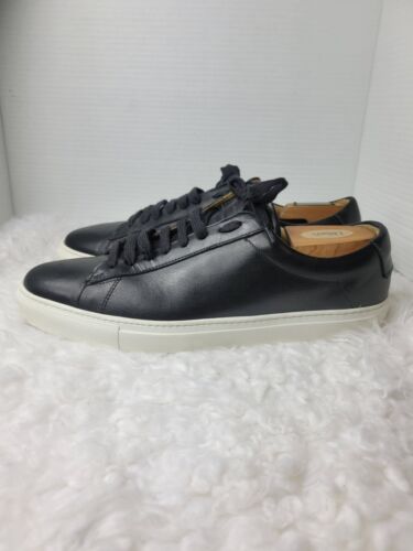 To Boot New York 'Ramos' scarpe da uomo taglia 13 M sneakers basse nere in pelle - Foto 2 di 11