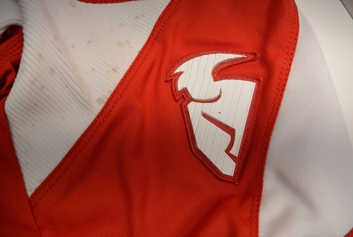 Thor Phase Motorcross Used Red And White Size 30 Race Pant 1216 Z9 - Picture 5 of 10