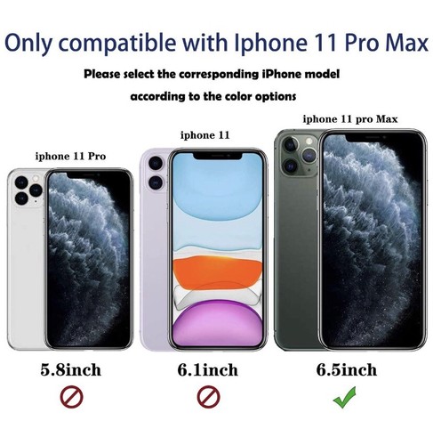 Schutzhülle iPhone 11 Pro Max, Ring Kickstand Design, Sturzgeprüft Grün - Bild 4 von 5