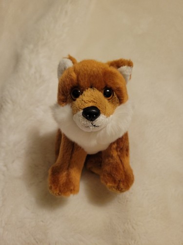 Rare SOS Save Our Space Plush 2003 Small Red Fox 8" Stuffed Toy - Picture 1 of 6