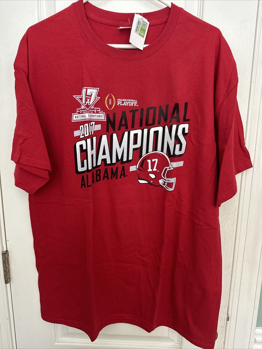 Sec Football Champions Alabama Championship T Shirt NWT University
