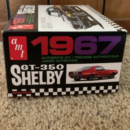 AMT 1967 Shelby GT 350 ford mustang black model kit - Picture 2 of 7