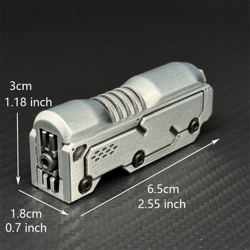 Museruola EDC Fidget Slider Lega di Zinco Fidget Toys ADHD Concentrazione Giocattoli - Foto 8 di 15