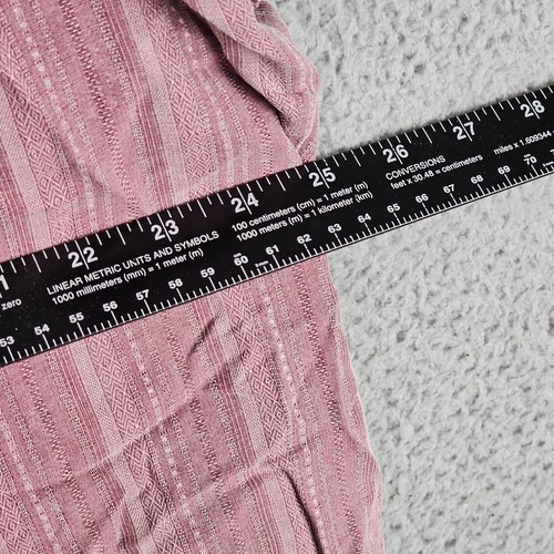 Tommy Bahama Shirt Mens 2XL Pink Striped XXL Silk Pocket Collar Button Up - Picture 4 of 10