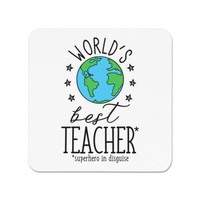 World's Best Teacher KüHlschrankmagnet - Lustig Student Geschenk Schule
