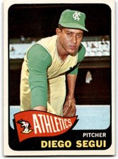 1965 Topps Diego Segui Kansas City Athletics #197