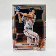 2021 Bowman Draft Chrome Colton Cowser Baltimore Orioles #BDC-166 QTY