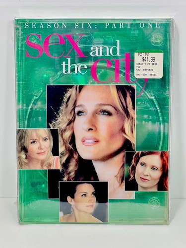 Sex and the City Season Six 6 DVD HBO Part One New Sealed Free Same Day Shipping - Imagen 1 de 8