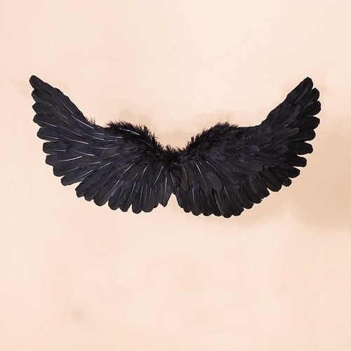 Feather Angel Wings Christmas Halloween Fancy Dress Costume Hen Night Party - Picture 16 of 20