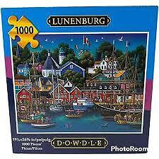 Rompecabezas de arte popular Dowdle; Lunenburg; 1000 piezas - Imagen 1 de 2