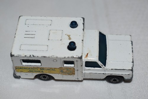 Matchbox Superfast White No. 41 Ambulance 1977 Lesney England - Picture 2 of 9
