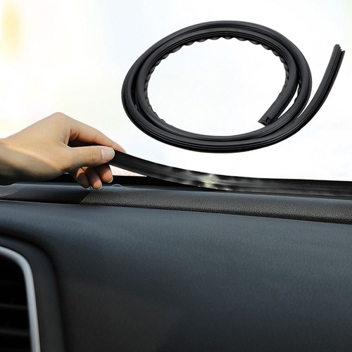 1.6M Rubber U Type Car Dashboard Edges Seal Strip Noise Insulation Weatherstrip - Picture 4 of 12