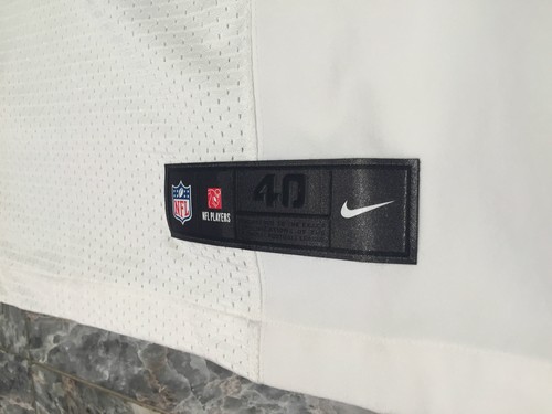 AUTHENTIC NIKE ELITE ANDREW LUCK COLTS ALTERNATE WHITE JERSEY SZ 40 - Picture 4 of 6