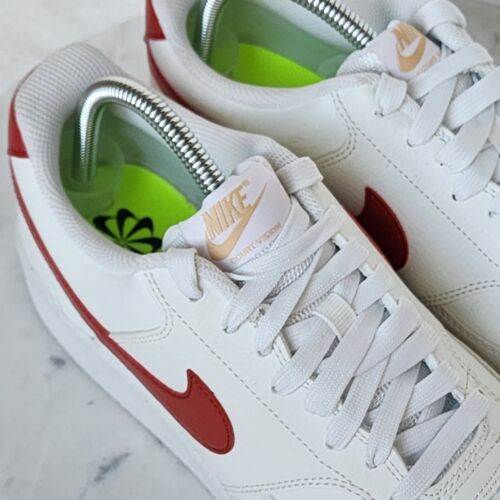 Nike COURT VISION LOW NN Shoes Womens 11 Mens 9.5 White Cinnabar DH3158-104 NEW - Picture 17 of 24