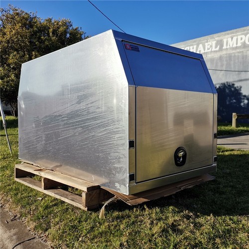 【LC79 CANOPY!】Alloy 1200 x 1770 x 1000 mm Flat Plate Gullwing Ute LC79 Canopy - Picture 7 of 15
