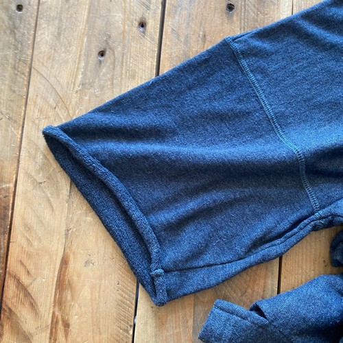 Watsons Heavies Henley T-Shirt - Sweatshirt Material - Blue - XXL - Picture 7 of 11