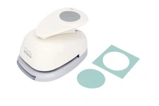 Bira Craft 1 5/16 inch Circle 3 Lever Action Craft Punch for Paper Crafting S...