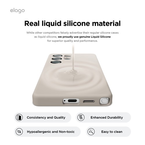 Galaxy S25 Ultra Case - elago® Magnetic Silicone Case - Picture 41 of 45
