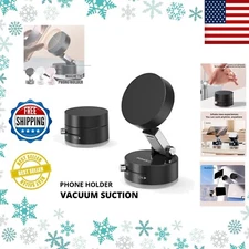 Vacuum Magnetic Suction Cup Car Phone Holder Stand Car Mount Foldable Holder