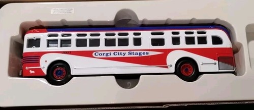 Autobus Corgi pressofuso vintage 2003 1:50 EDIZIONE LIMITATA in scatola regalo Natale - Foto 2 di 8