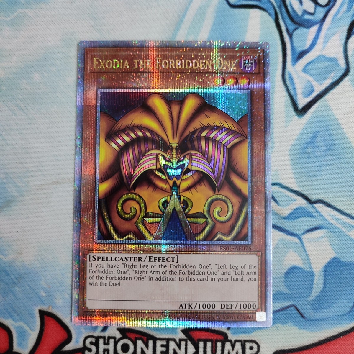 Yugioh Asian English Exodia The Forbidden One ES01-AE076 QCSE