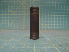 1/4" x 4 1/2" Pipe Fitting Nipple MNPT Steel Tapered Threaded Schedule 40 Welded