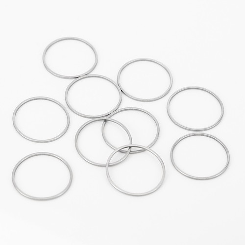 20x Conectores al por mayor Dijes de acero inoxidable para hacer joyas Hallazgos hágalo usted mismo - Imagen 5 de 23