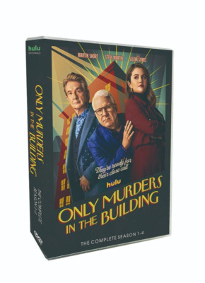Only Murders in the Building : the Complete Seasons1-4 (DVD, 8-Disc NEW)REGION 1