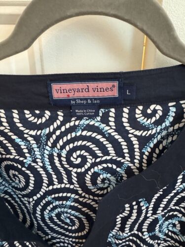 Vineyard Vines nautical tunic shirt Sz. L - Picture 3 of 3