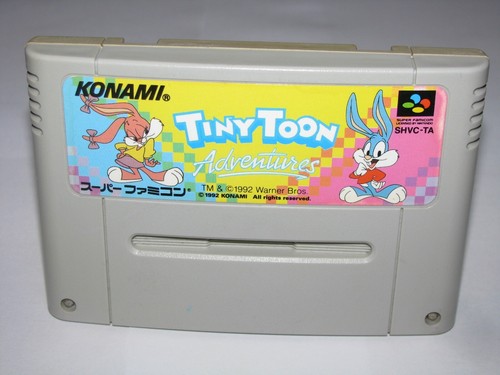 Tiny Toon Adventures (Japanese) Super Famicom SFC Japan import US Seller - Picture 1 of 2