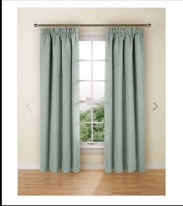 M S Home Lined Bantry Weave Pencil Pleat Extra Wide Curtains Ebay