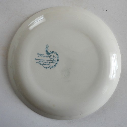 12 Piece 4 Set MCM Modern Stavangerflint Norway Morning Bird Cup Saucer Plate - Picture 3 of 17