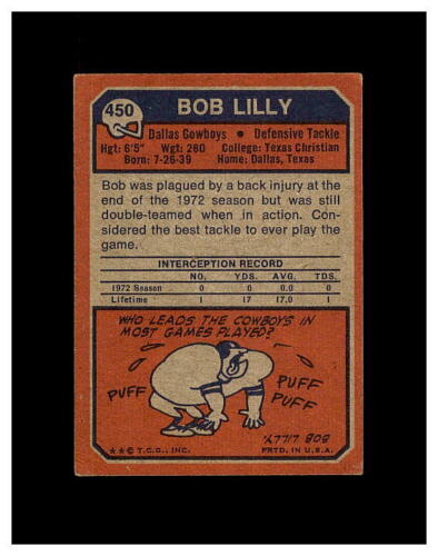 1973 TOPPS FOOTBALL YOU PICK FINISH OR UPGRADE YOUR SET HIGHER GRADE SET BREAK - Picture 283 of 457