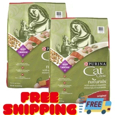 SET 2 18lbs Purina Cat Chow Naturals, Dry Cat Food, Chicken Salmon FAST SHIP US