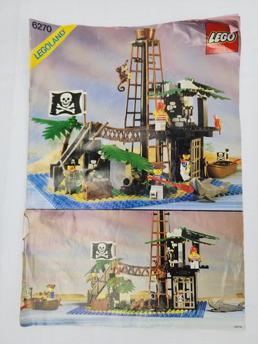 LEGO 6270 - Forbidden Island - Vintage 1989 - 85% Complete - Picture 4 of 5