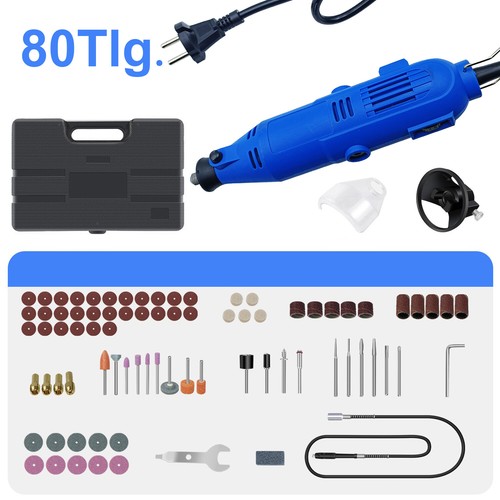 Multifunktionswerkzeug 240V | Drehwerkzeug Für Dremel | Schleifgerät 80 252 stk - Bild 19 von 20
