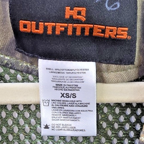 HQ Outfitters HQ-DVST-XS/S Dove/Small Game Vest with game bag, Mossy Oak - Picture 3 of 4