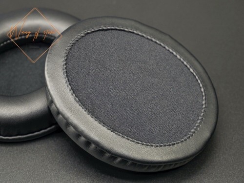 Oval Ellipse Egg Shape Full Size Leather Ear Pad Foam Cushion EarMuff Headphone - Picture 9 of 23