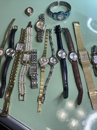 14 Gruen Damen Quarz Vintage Uhren zur Reparatur oder Teile - Bild 8 von 8