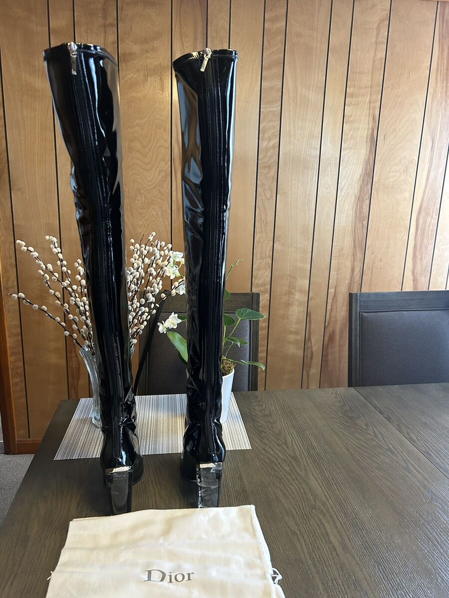 christian dior Thigh High Boots Crystal 900 | eBay christian dior Thigh High Boots Crystal 900 | eBay