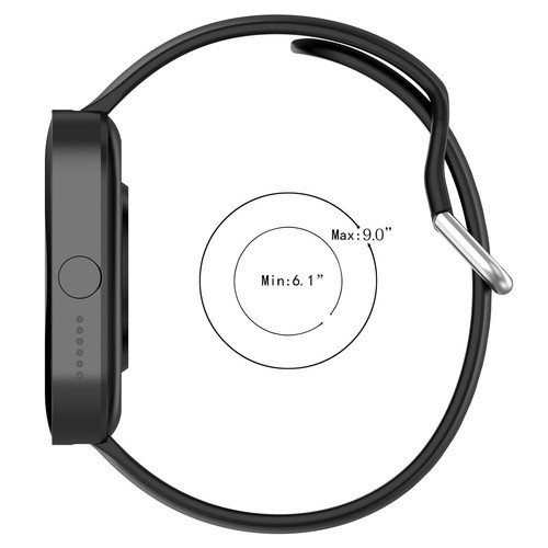 22MM Uhrenarmband Uhrenzubehör Uhrenarmbänder Silikonarmband für CMF Uhr Pro - Bild 5 von 13